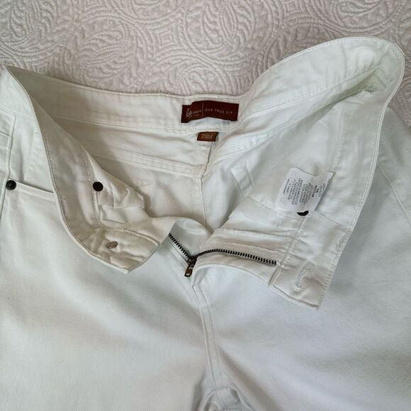 Lee Jeans One True Fit wide leg size 7/8 long length in white - Picture 9 of 14
